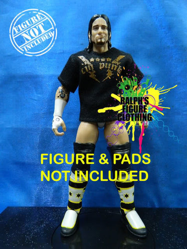 CM Punk Double Gold Lightning Shirt