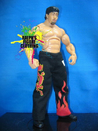 Tajiri Dragon and Flame Pants