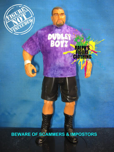 Bubba Ray Dudley Purple Tie Dye Shirt