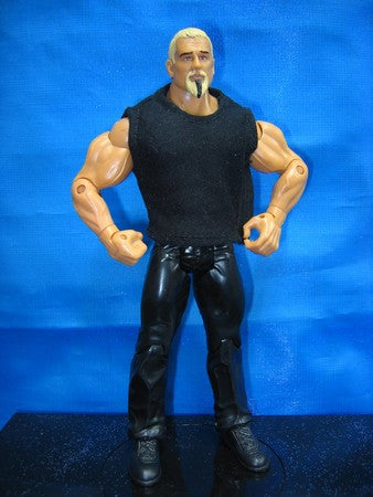 Sleeveless Black Shirt For Wrestling Figures